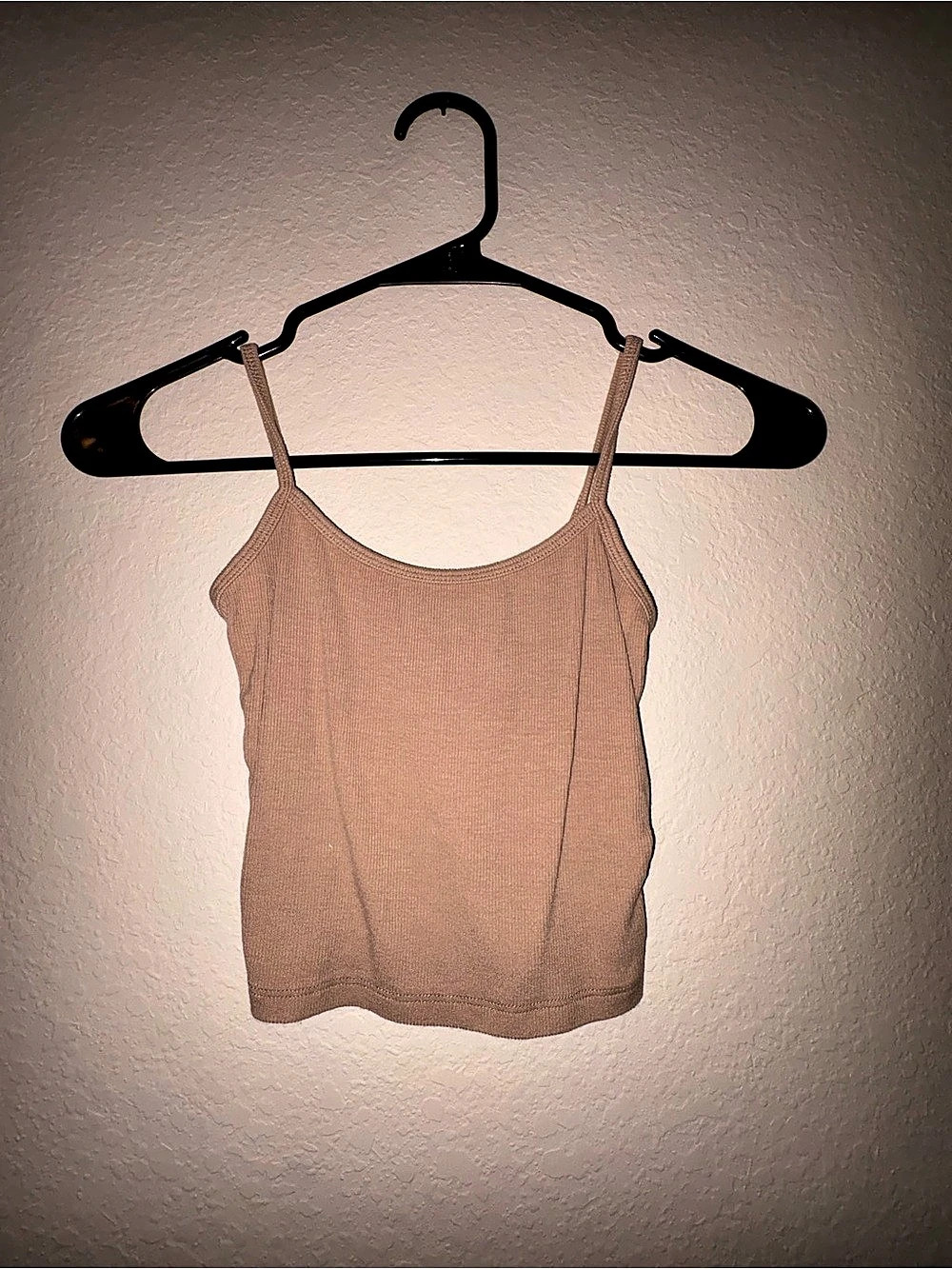 SHEIN Ribbed Cami Crop Top